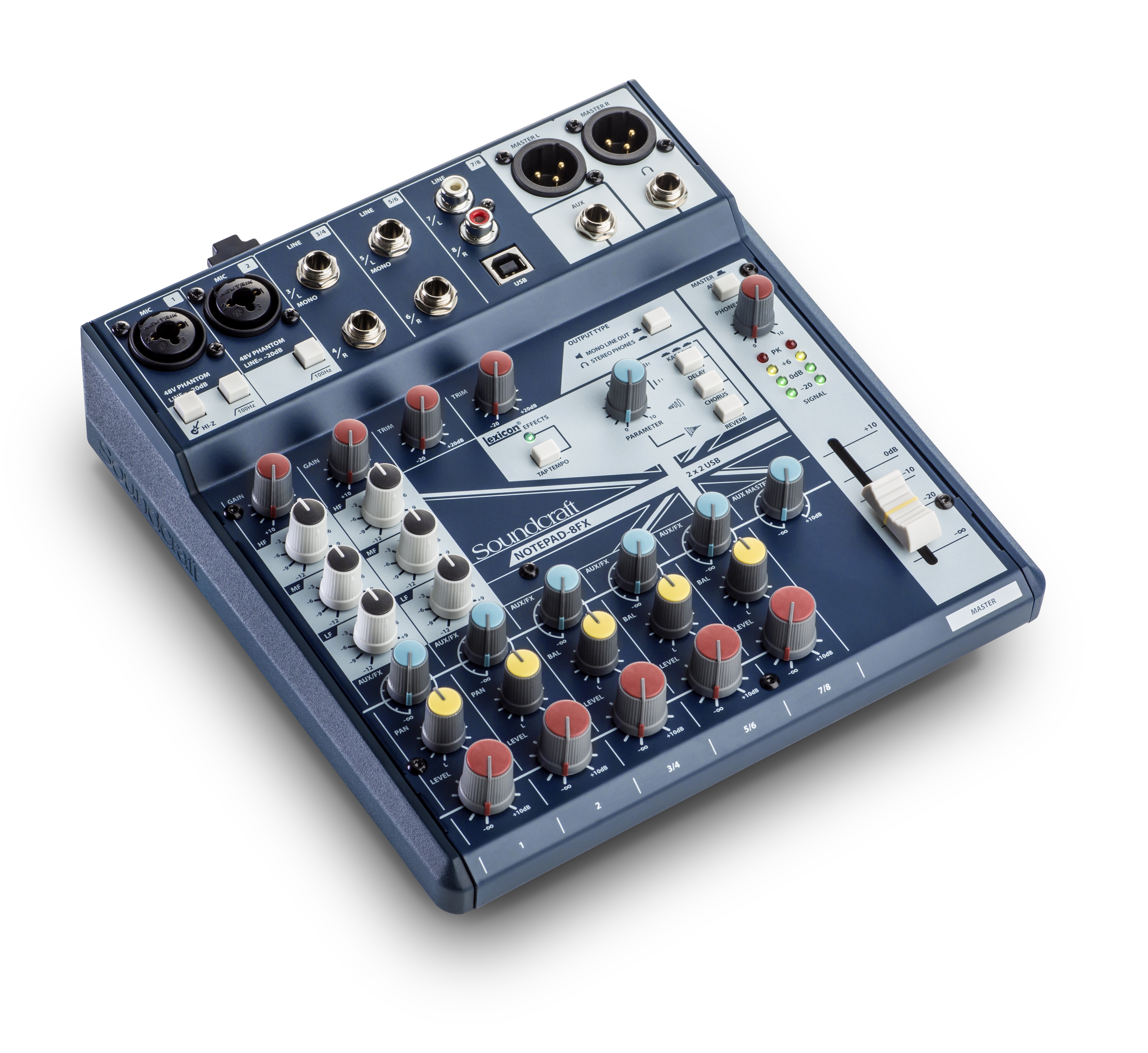 Микшерный пульт Soundcraft Notepad-8FX
