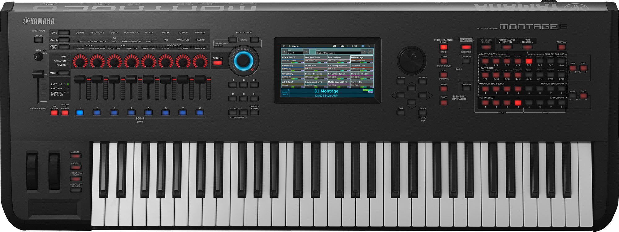 Синтезатор Yamaha MONTAGE 6