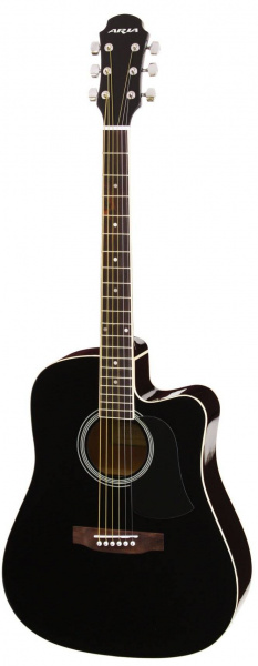 Гитара электроакустическая ARIA AWN-15CE BK