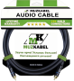 Аудио кабель MUZKABEL RRCMK2 - 2 метра, RCA – RCA