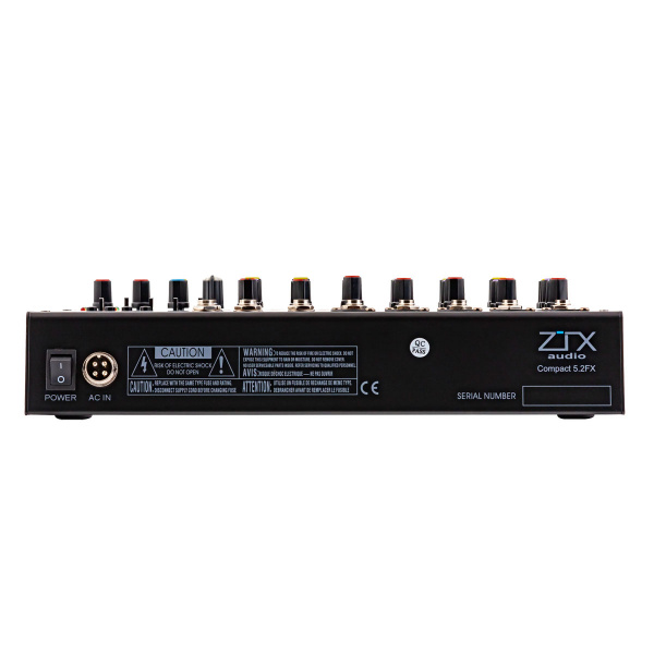 Микшер аналоговый ZTX audio Compact 5.2Fx