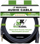 Аудио кабель MUZKABEL BXRMK3 - 2 метра, XLR (папа) - JACK (стерео)