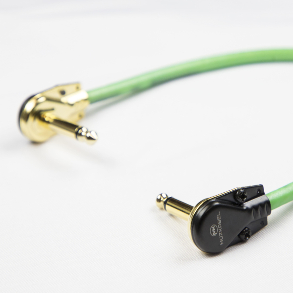 Патч-кабель MUZKABEL GNJIK2SP - 0.1 метра, JACK - JACK