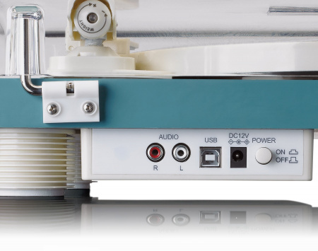 Виниловый проигрыватель Lenco LS-50 Turquoise
