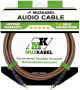 Аудио кабель MUZKABEL RCXMK5B - 2 метра, RCA - RCA