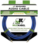 Аудио кабель MUZKABEL RCXMK5N - 6 метров, RCA - RCA