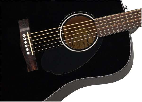 Акустическая гитара FENDER CD-60S BLACK WN