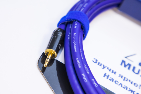 Аудио кабель MUZKABEL MFXMK1V - 15 метров, MINI JACK (3.5) - MINI JACK (3.5)